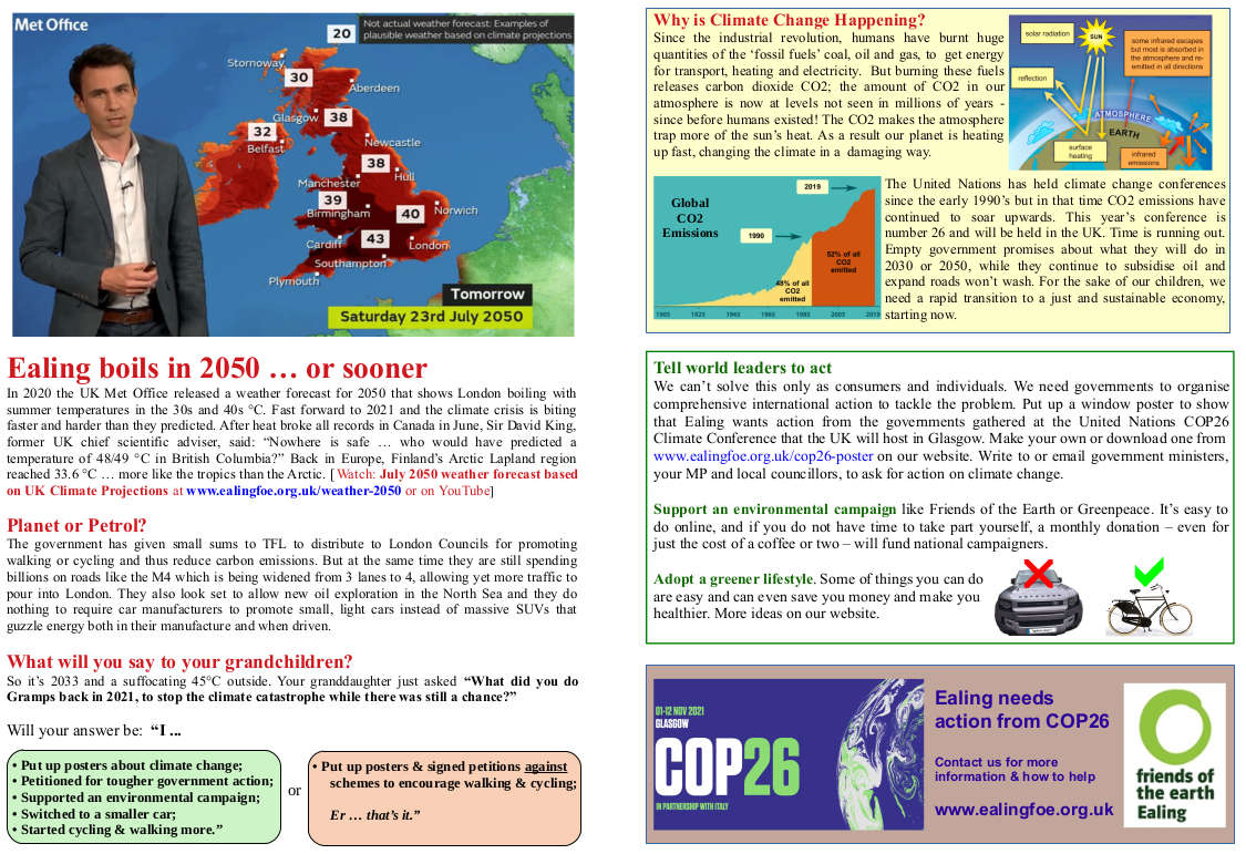 COP26 Leaflet
